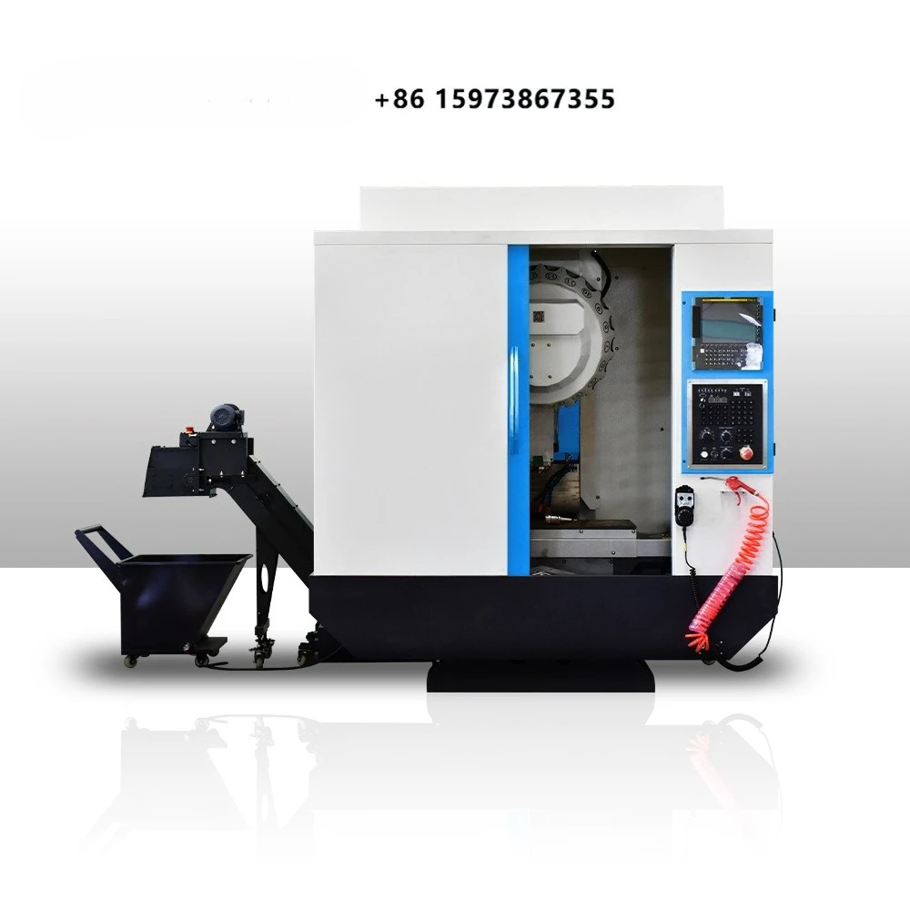 BR600 CNC Drilling and Tapping Center Small CNC Machining Center with Automatic Tool Changing and Center Water Outlet