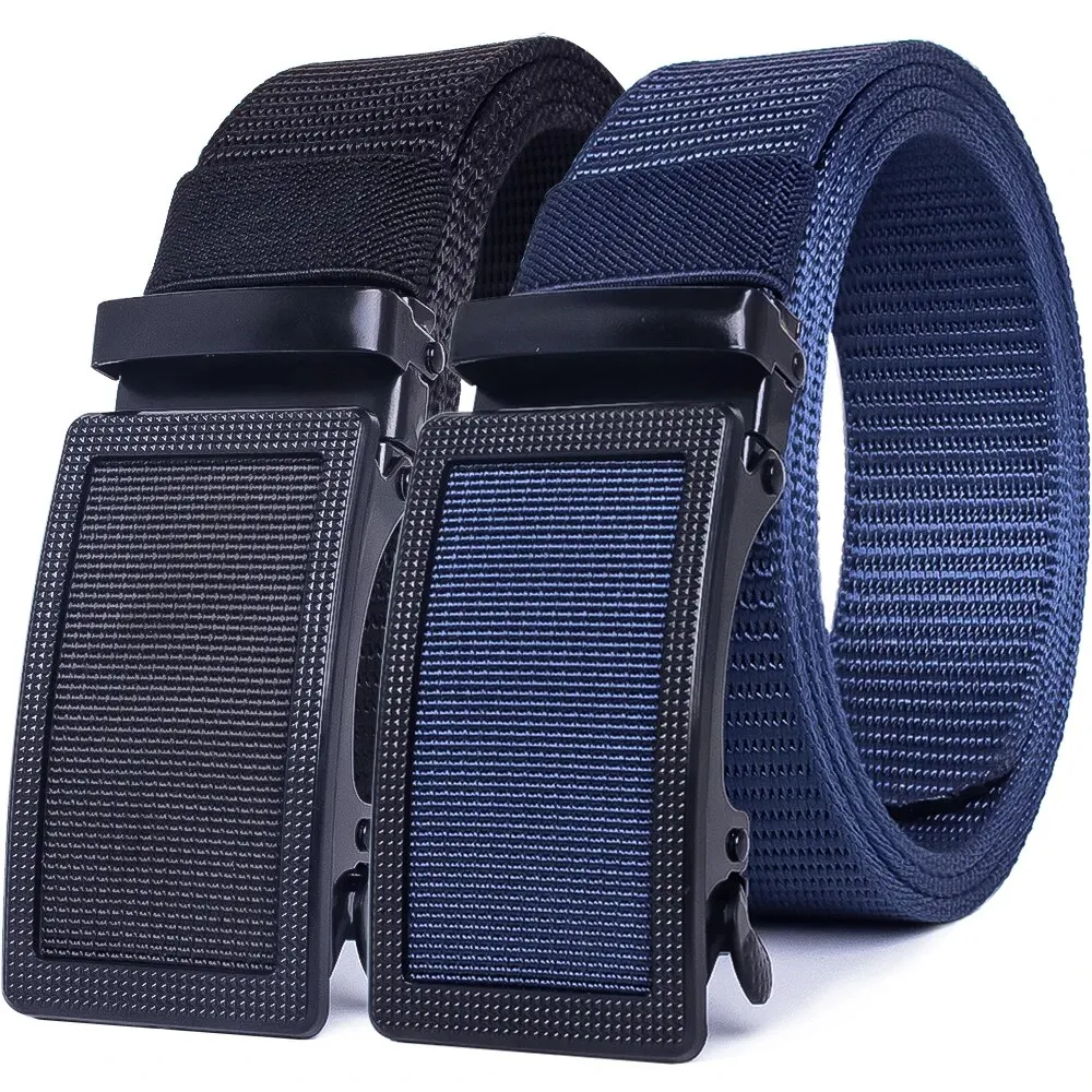 Men Belt Nylon Breathable Belts For Men Automatic Buckle Cowboy Designer Belt Outdoor Tactical Belt Military Gifts