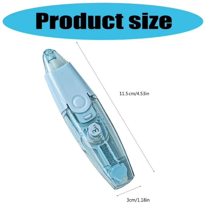 Pen Adhesive Tape 3Meter Long Double Side Dotted Tape Clear Dotted Tape Sticker For Card Making Scrapbooking