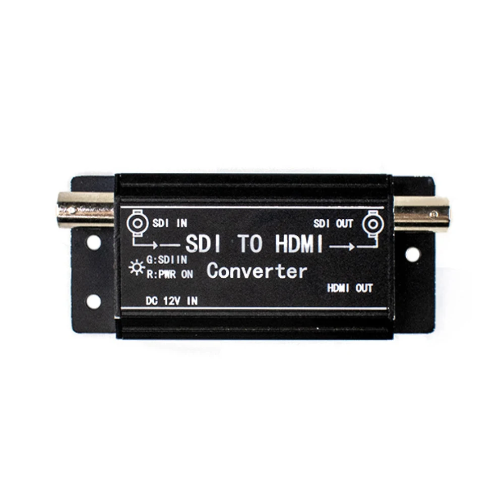 

SDI to Hd Mi- Converter 1280X720p 50/60Fps 1920X1080 24/25/30/50/60Fps 2560X1440 15/30Fps 4K for HD-SDI EX-SDI Camera
