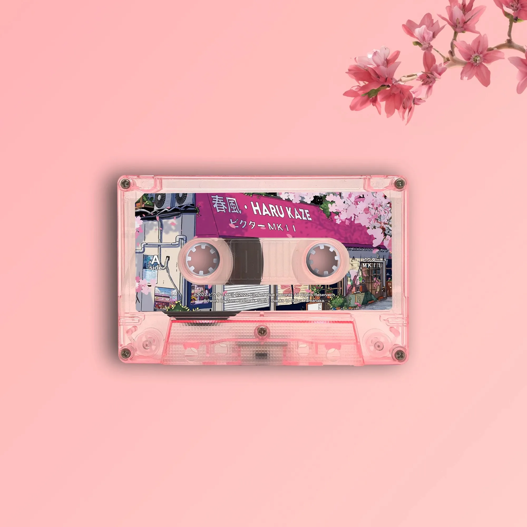 Vaporwave مدينة البوب فيكتور الموسيقى الشريط Haru Kaze ألبوم الساكنة كاسيت تأثيري مسجل وكمان سيارة Soundtracks صندوق جمع