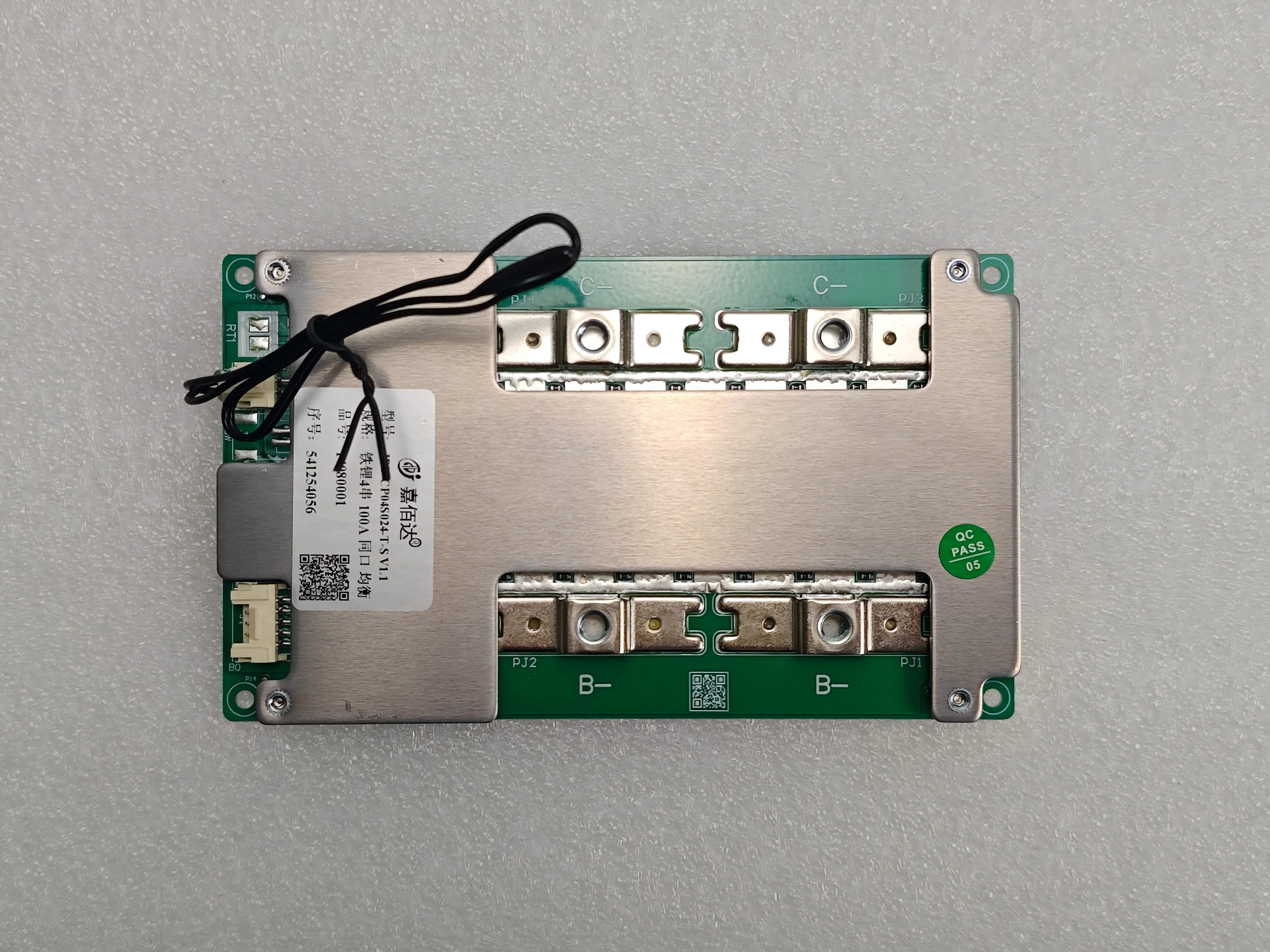 

ZTEKBRI Recharging Lifepo4 Battery Lithium Ion BMS Solar Battery Pack 4S 100Ample 120A 200A DIY 12.8V