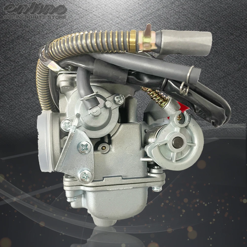 26mm Motorcycle PD26J Carburetor With Electric Choke For Honda GY6 125cc 150cc Scooter ATV 4 Stroke Pit Accessories Motocross