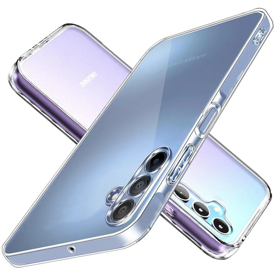 Ultra Slim Clear TPU Phone Case For Samsung Galaxy A04 A21S A23 A24 A31 A41 A42 A51 A52 A52S A53 A54 A71 A72 A73 5G Soft Cover