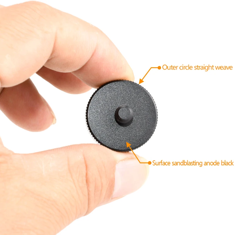 Universal Camera Conversion Screw 1/4 Male To 3/8 Dual Nuts Tripod Mount Screw Quick Release Camera Screws Mount Adapter