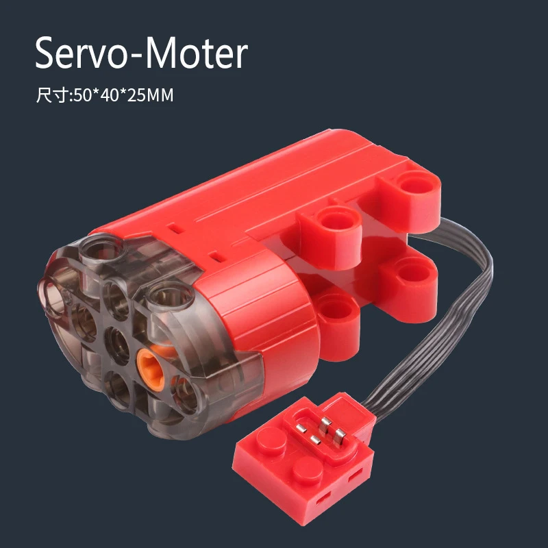 MOC-piezas técnicas con funciones de potencia, Motor multiherramienta, servotren, modelo PF 8293 8883, Compatible con bloques de construcción de