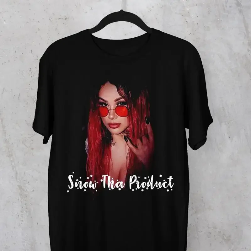 New Snow Tha Product T Shirt Black Short Sleeve S To 5Xl
