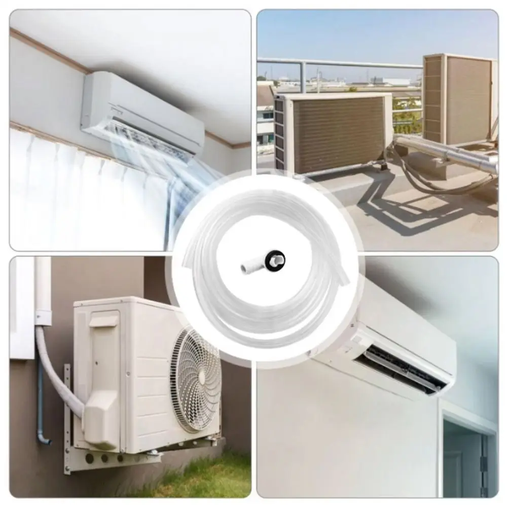 Portable Air Conditioner Drain Hose Drainage Set Split Casement AC Drain Hose Universal With Connector Condensate Water Tube