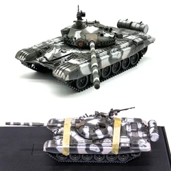 1: 72 AR Russian T-72A T72 Main Battle Tank Model Guard Snow Camo Coating Finished product collection model