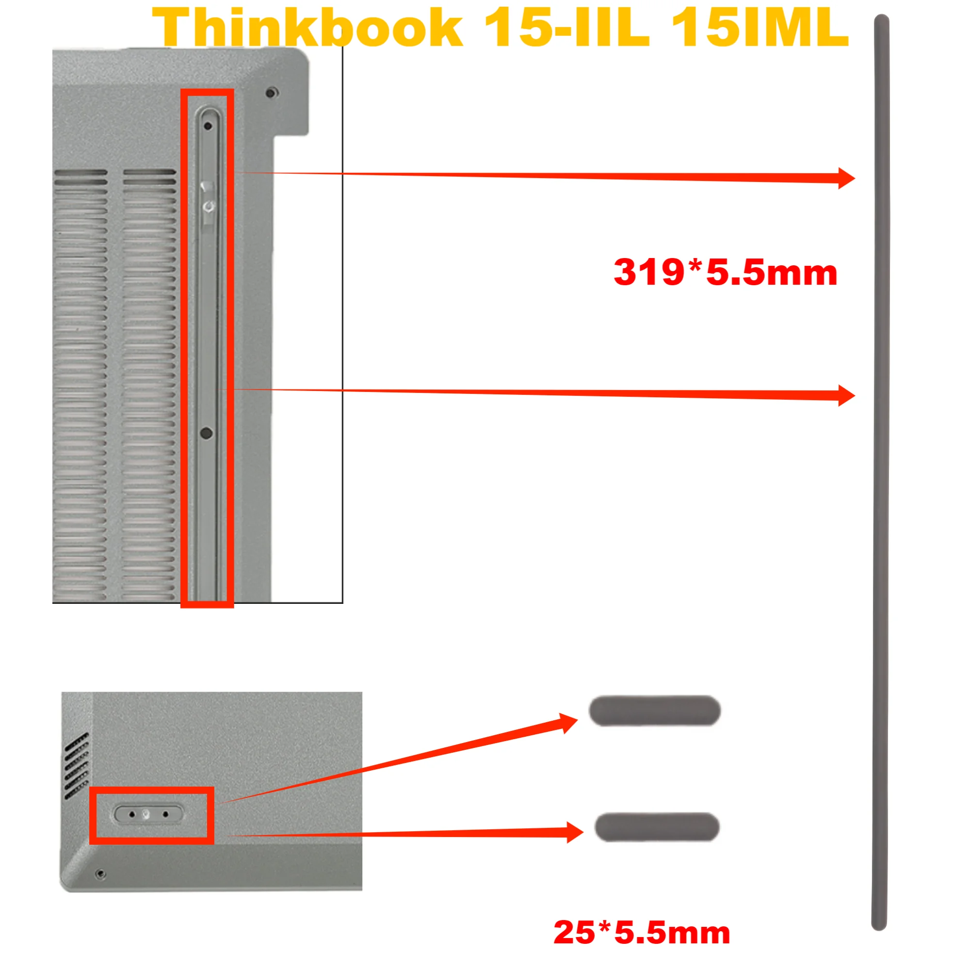 Rubber Feet For Len… - image
