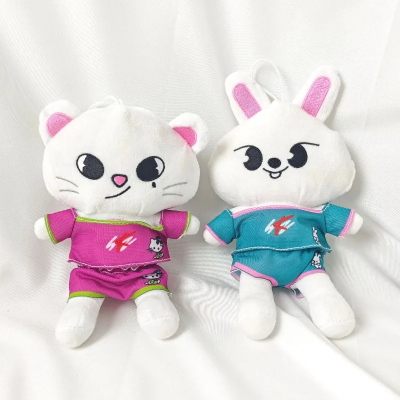 SKZOO 20cm Plush Toy Cartoon Swimsuit Stray Children Anime Doll Children's Birthday Christmas Gift