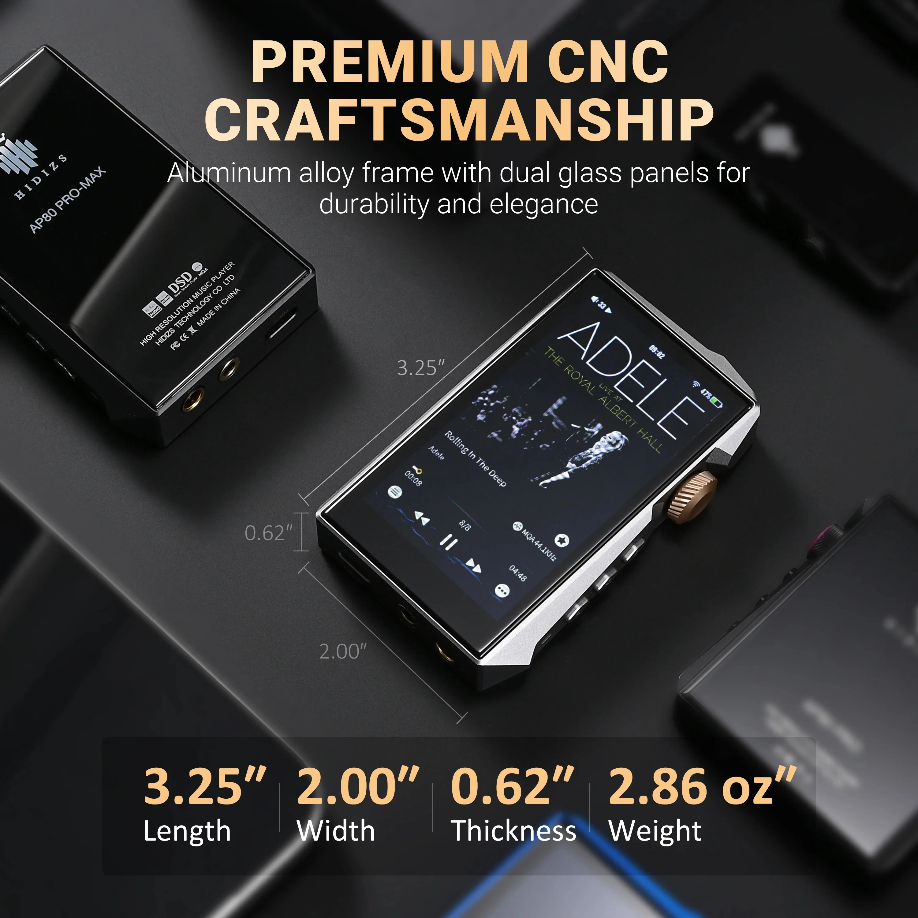 新入荷 HIDIZS AP80 PRO MAX オールインワン ハイレゾ ストリーミング