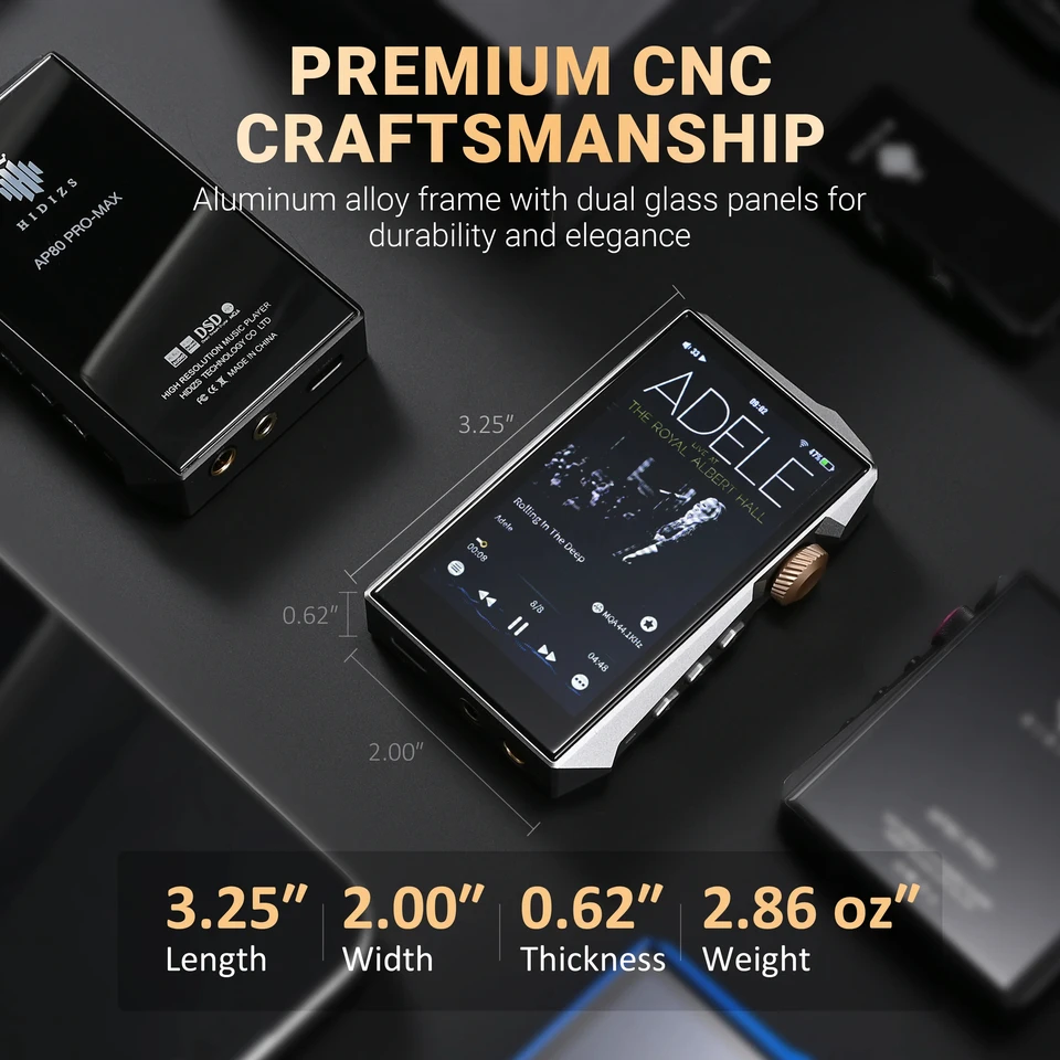 新入荷 HIDIZS AP80 PRO MAX オールインワン ハイレゾ ストリーミング