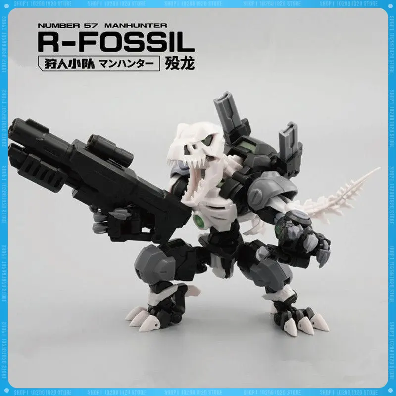 

In Stock 1/24 FIFTYSEVEN Industry No.57 Assembly Model MANHUNTER R-FOSSIL Dragon Fossol ARMORED PUPPET Action Figure Custom Toy