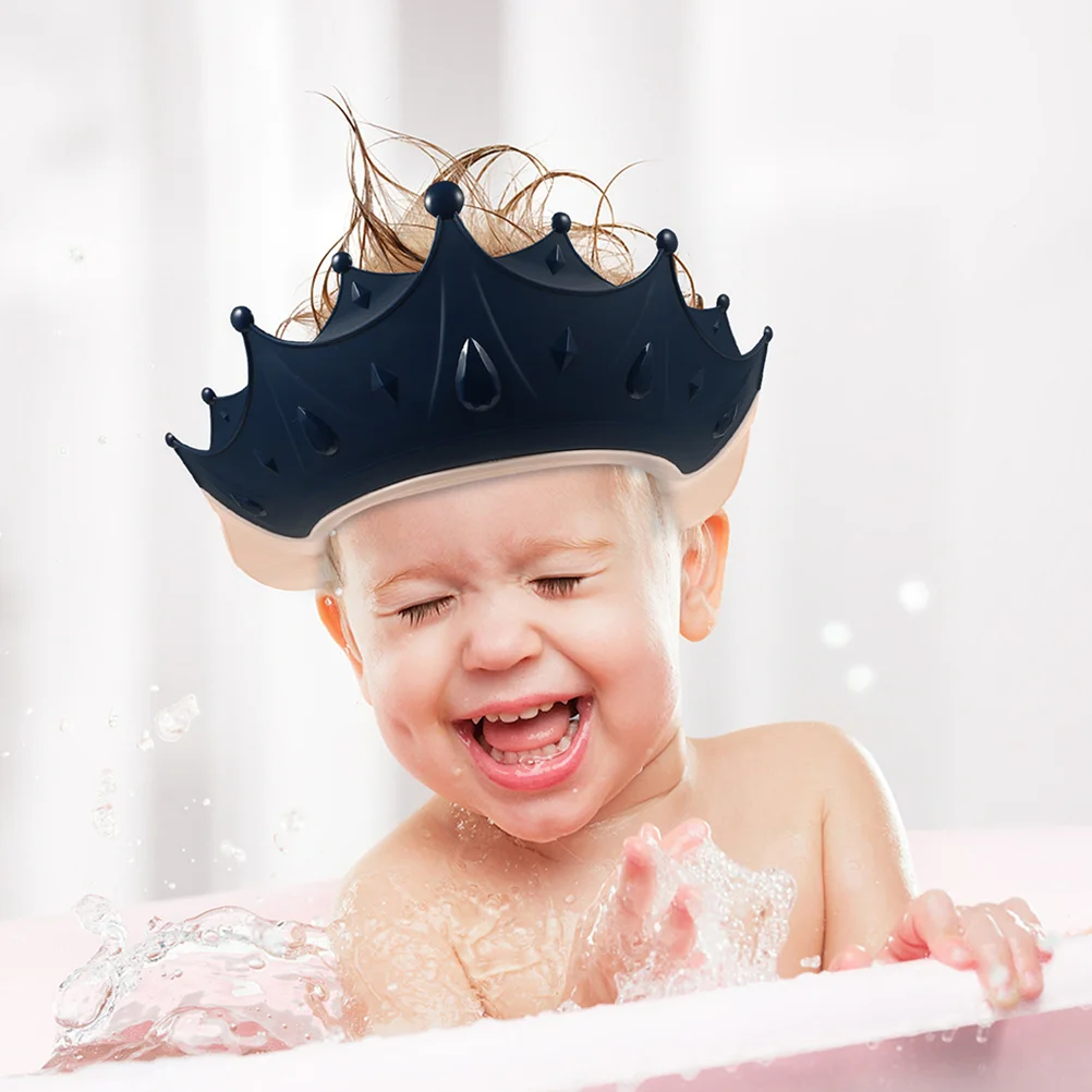 

2 шт., детские шапочки для душа, мультяшная шапочка для ванны, шапочка для шампуня для малышей, водонепроницаемая, легкая, легко чистящаяся для детей, принадлежности для купания