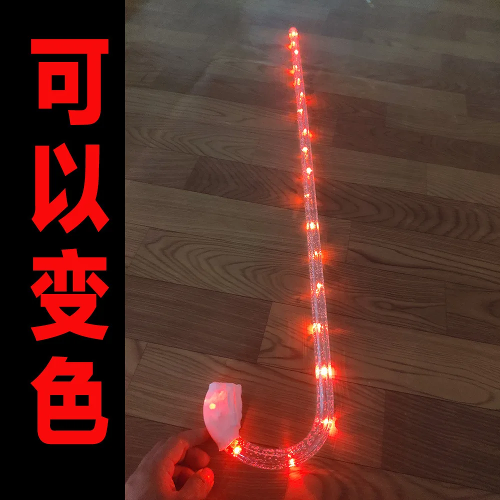The crutch led can be charged and can change color. It can be switched on and off separately. Bar ktv ballroom nightclub perfor