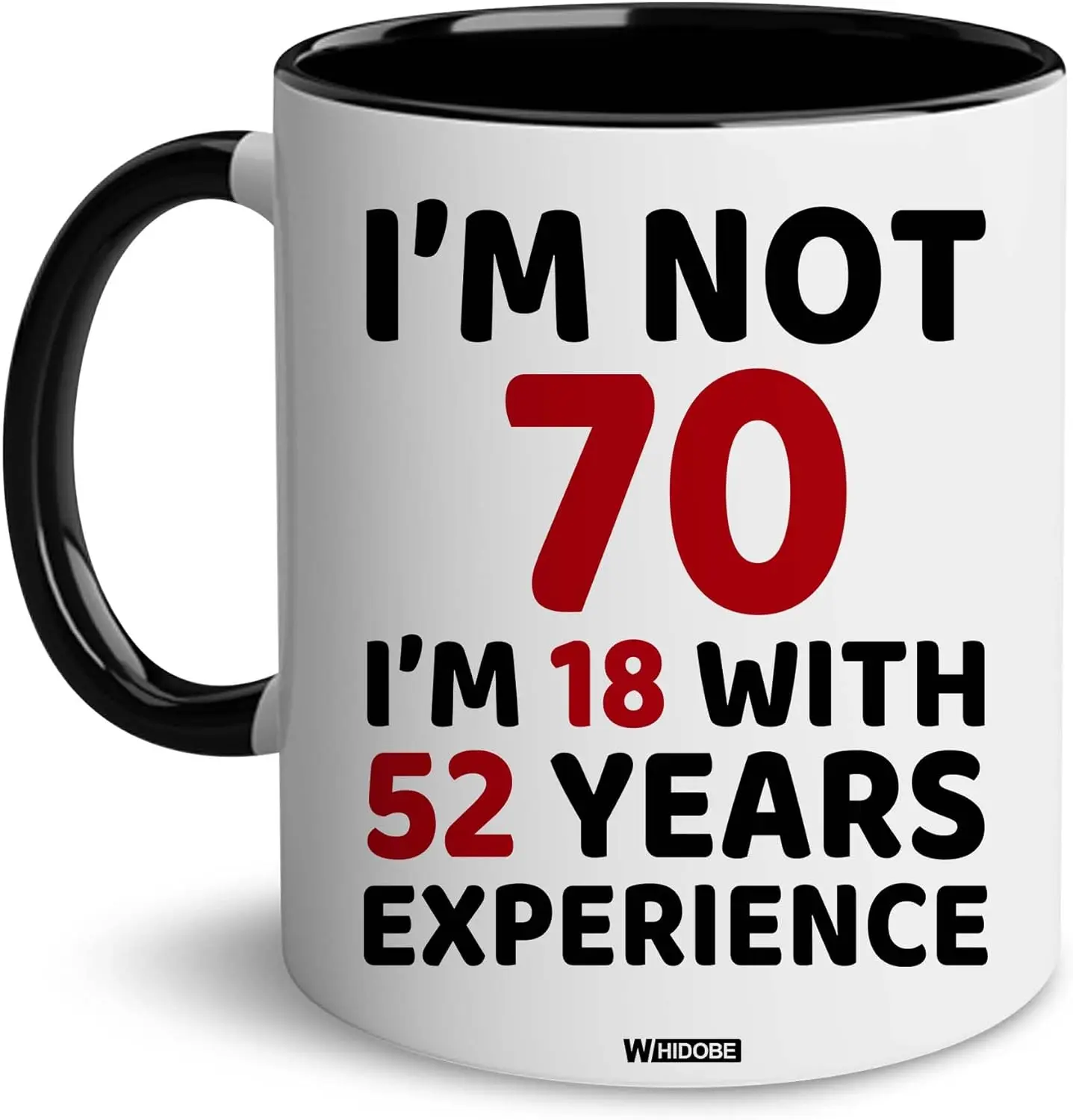 70th Birthday Gifts for Women, Men, Dad, Mom - 1954 Birthday Gifts for Women, 70 Years Old Birthday Gifts Coffee Mug for Wife, F