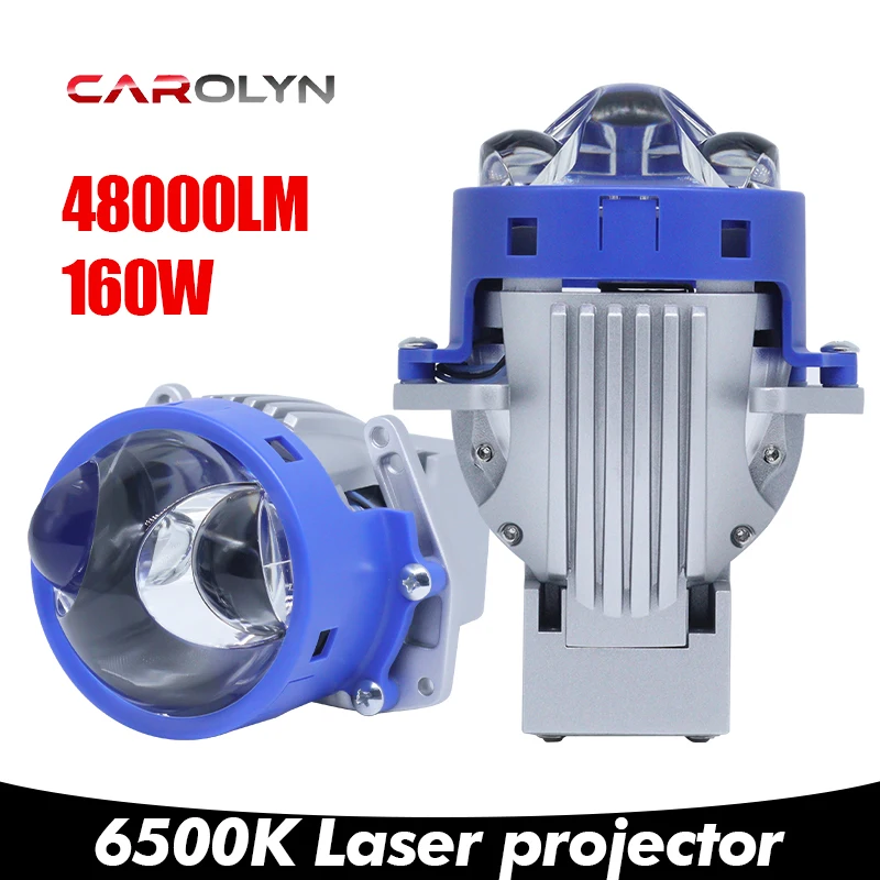 

Carolyn New Design RHD Projector Lens P60 Dual Laser Led Projector Lens High Power High Low Beam Double Laser Projector