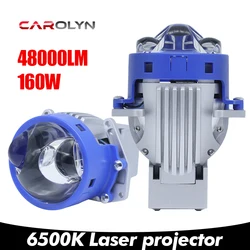 Carolyn New Design Projector Lens  Dual Laser Led Projector Lens High Power High Low Beam Double Laser Projector