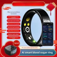 3rd NFC Microcrystalline Ceramic High-precision Non-invasive Blood Glucose Smart Ring Blood Pressure Heart Rate Sleep Ring