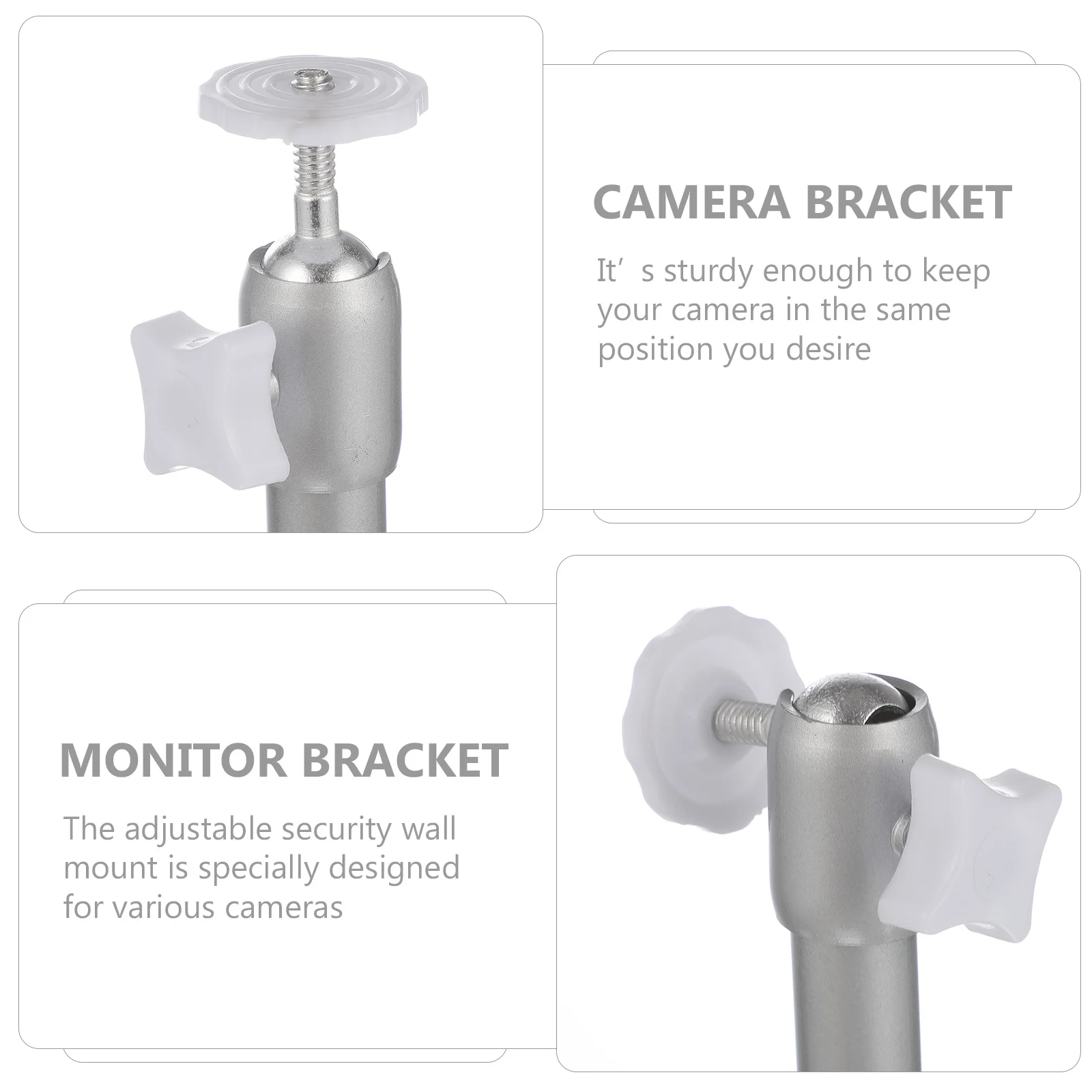 

Camera Bracket Corner Mount for Security Wall Cameras Ceiling House Brackets Indoor Monitor