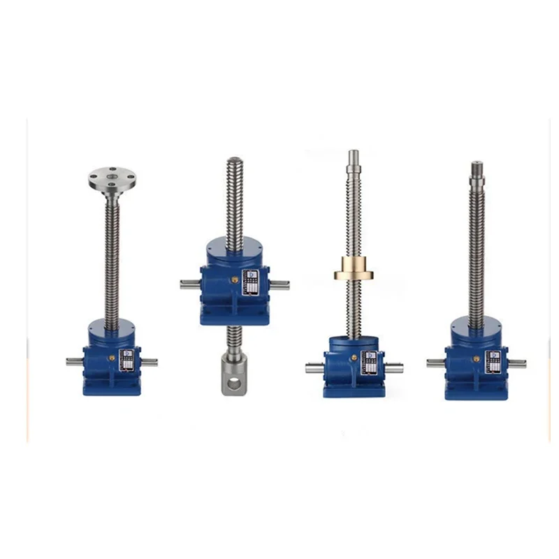 SWL1T/2.5T Screw Rod Elevator Small Manual Lifting Platform Hand-Cranking Leading Worm Screw Lift Handwheel SWL Lifting Reducer