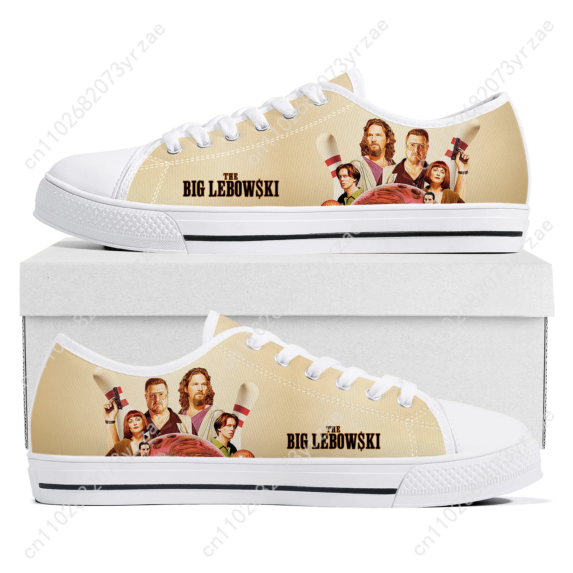 The Big Lebowski Low Top High Quality Sneakers Men Women Teenager Canvas Sneaker Casual Shoes Fashion Patterns Custom Made Shoes