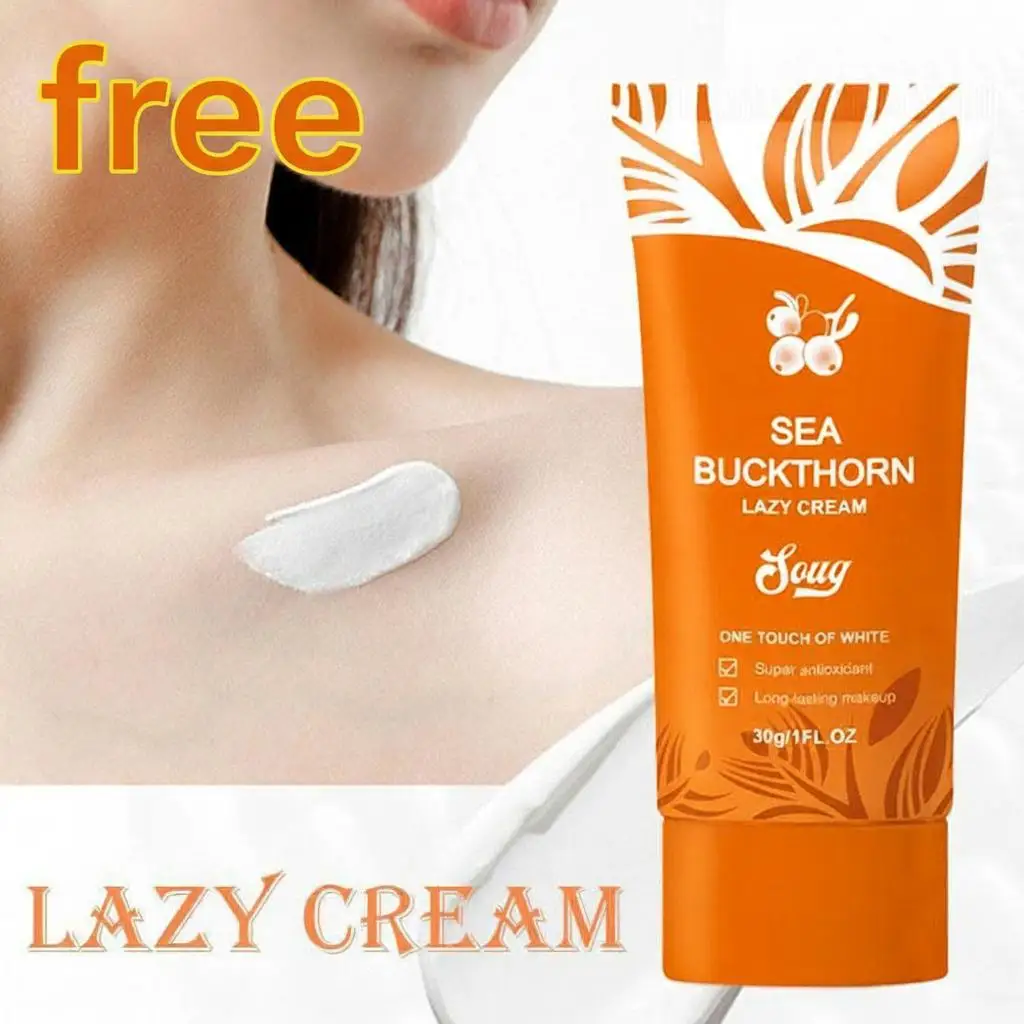 30g Lazy Cream Liquid Foundation Moisturizing Hydrating Long Lasting Face Comestics Natural Brighten Face Base Tone Make Up