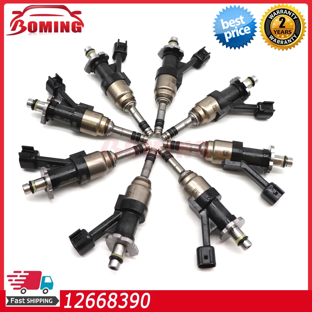 

12668390 Car Fuel Injectors Nozzle For Chevrolet Silverado Suburban Tahoe For GMC Sierra Yukon XL 1500 4.3L 5.3L V6 V8 12656932