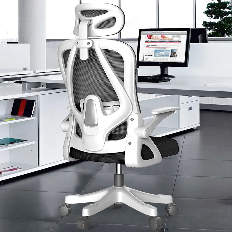 Home Office Desk Chair With Foot Footrest Weightless Assembly Pc Gaming Chair Cheap Recliners Ergonomic Office Chairs & Sofas view 3