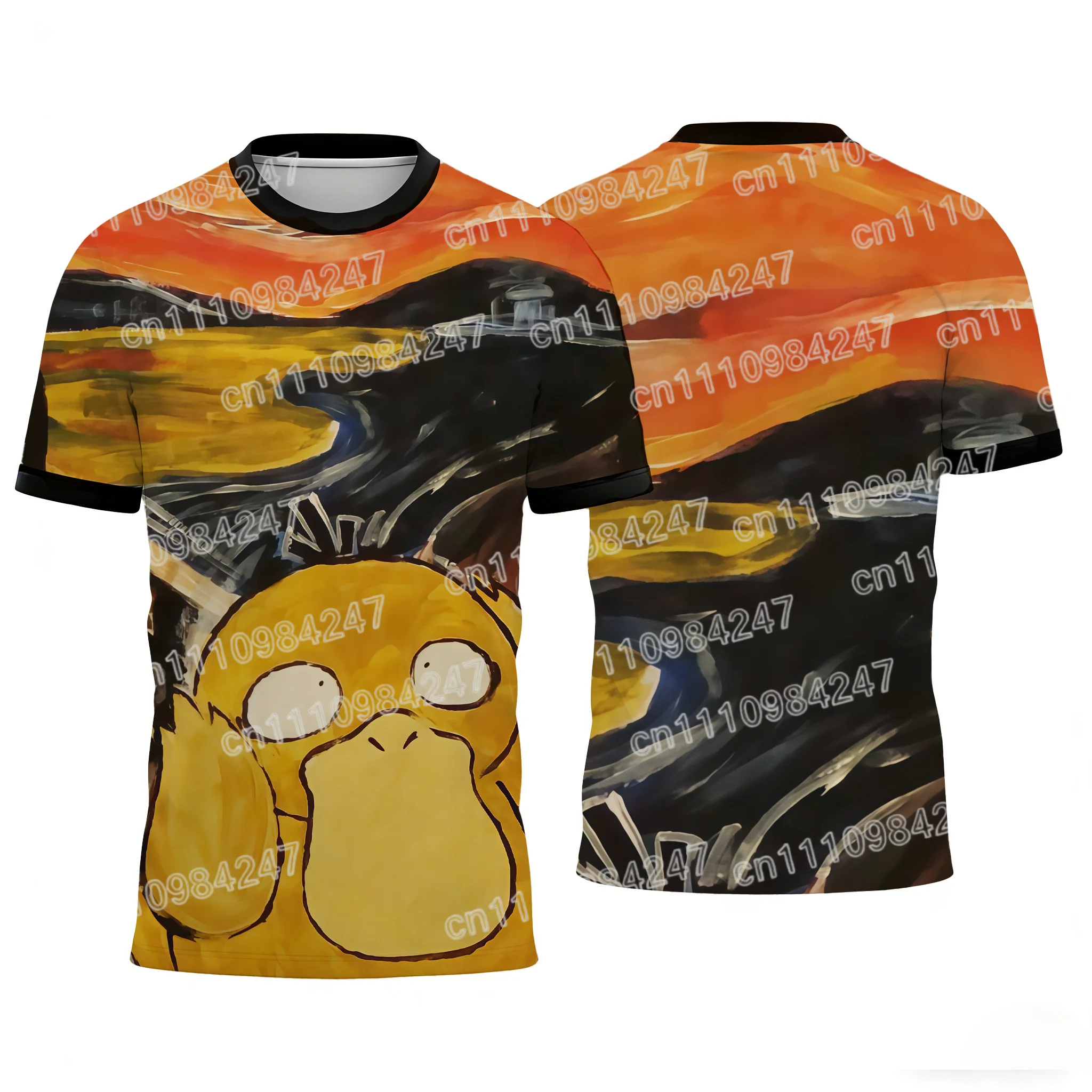 camisetas-psyduck-estilo-arte-2026-novas-camisetas-casuais-de-manga-curta-com-estampa-the-scream-unissex-para-casais-moda-verao-streetwear-e-esportes