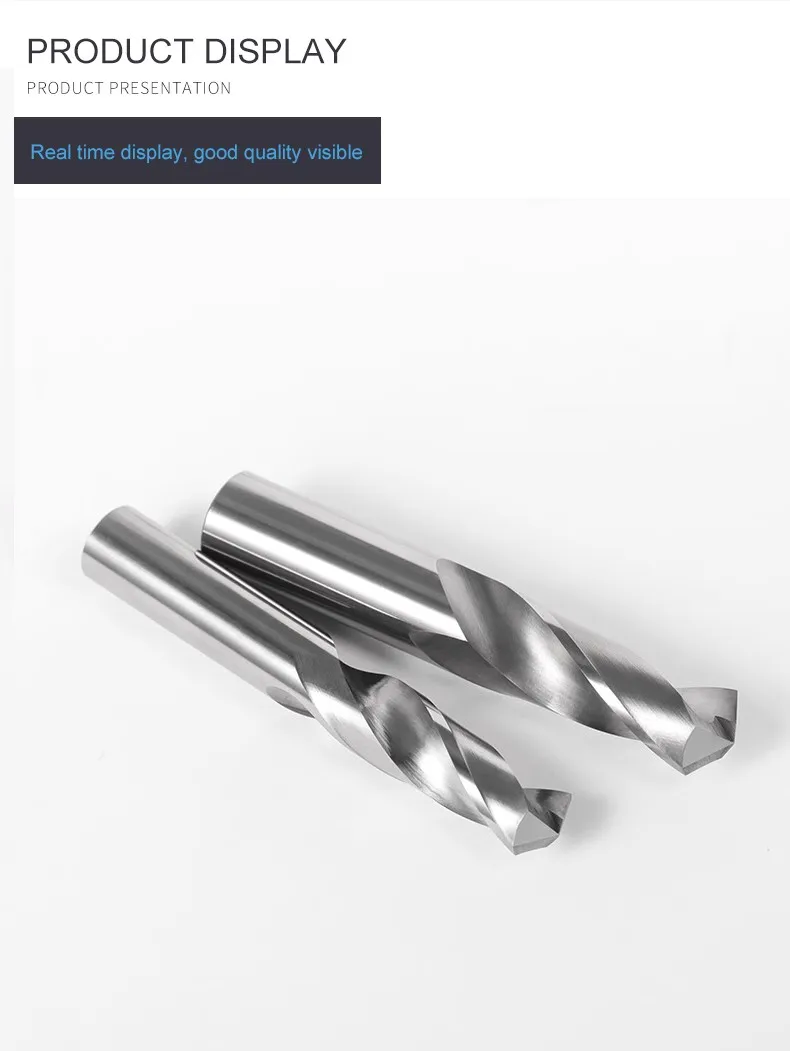 Shazam hrc45/55/70 2f Hartmetall bohrer aus Wolfram stahl 1,0-20,0mm Spiralbohrer Nano beschichtung für rostfreie Hart legierung werkzeuge – Detail 6