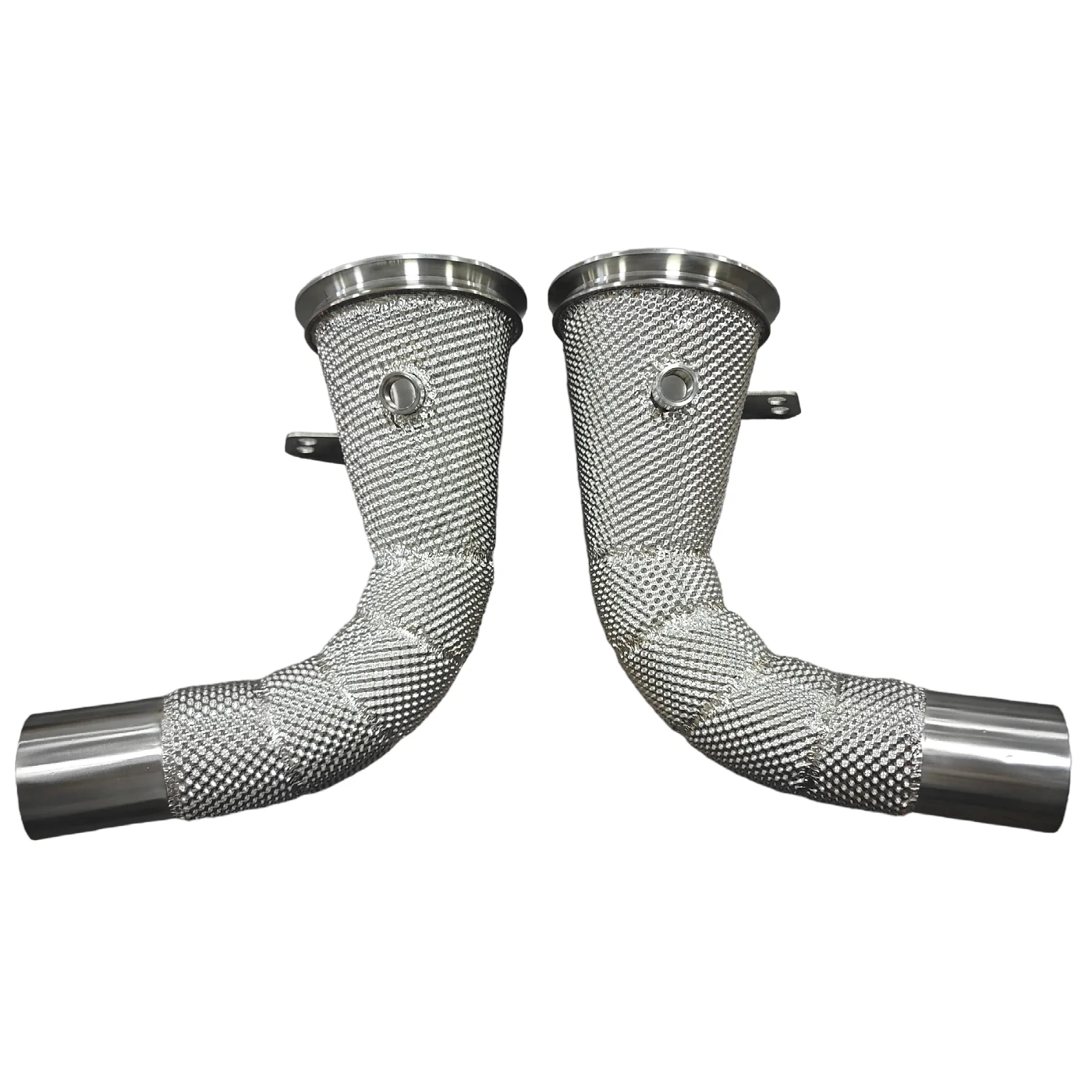 

AKS Heatshield Downpipe For Porsche 911 992 Racing Downpipe