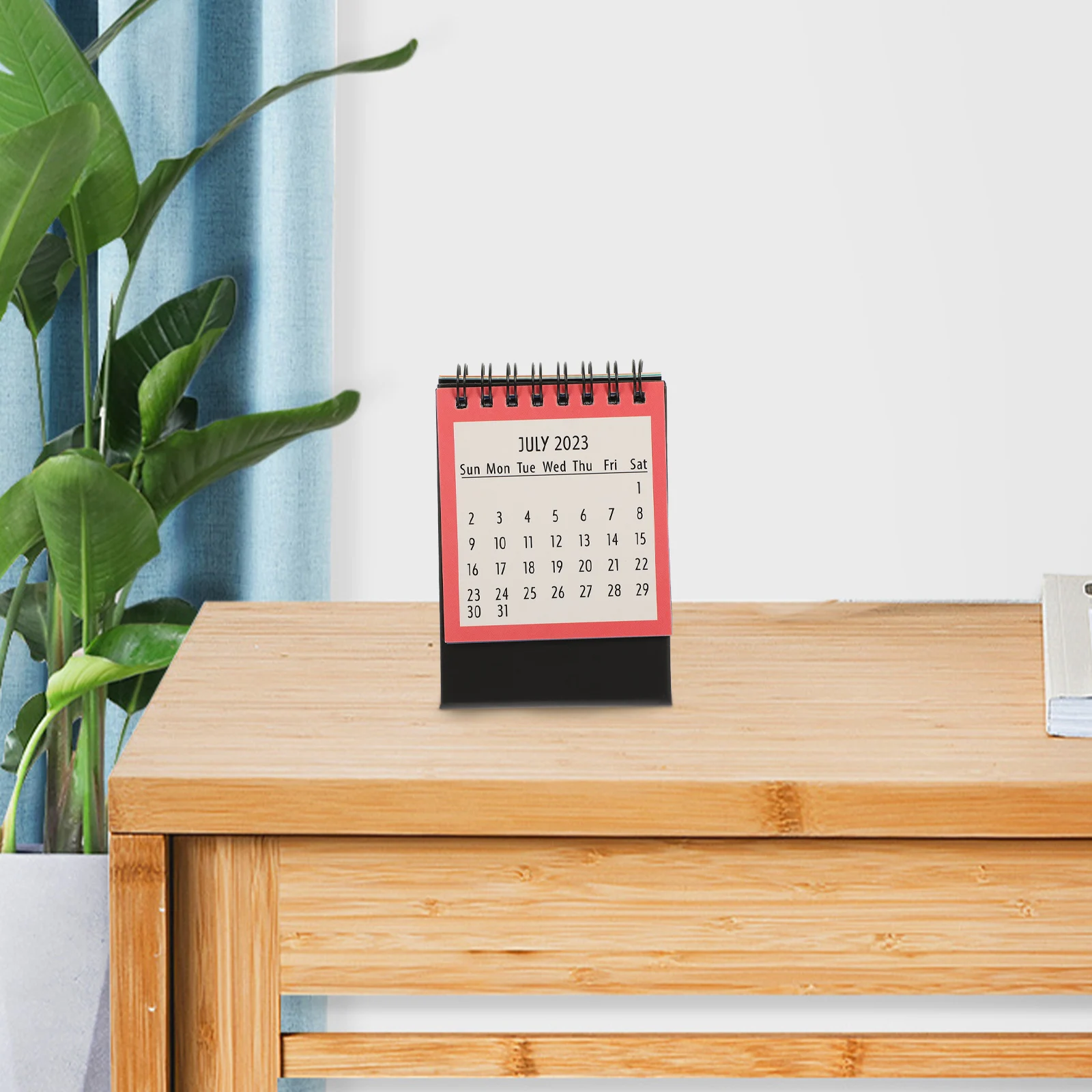 

2023 Small Desk Paper English Design Desktop Mini Calendar Office Household Schedule Planner Decorative Simple Style Table