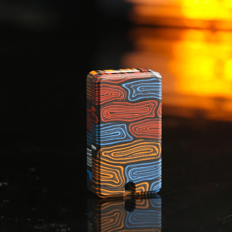 유리섬유 EDC 피젯 슬라이더 맞춤형 기계식 푸시 해프틱 슬라이더 스트레스 해소 장난감 성인 ADHD 피젯 토이