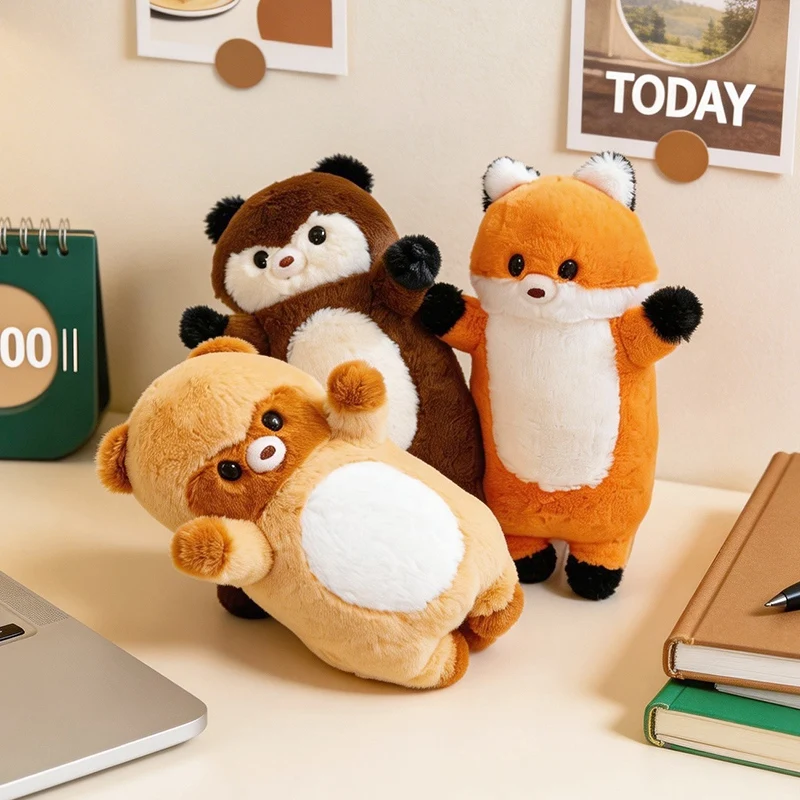 Animal Plush Toys Adorably Vocal Animals Stuffed Doll Kawaii Toys Hobbies Collection Home Decor Toys Kids Dolls Birthday Gifts
