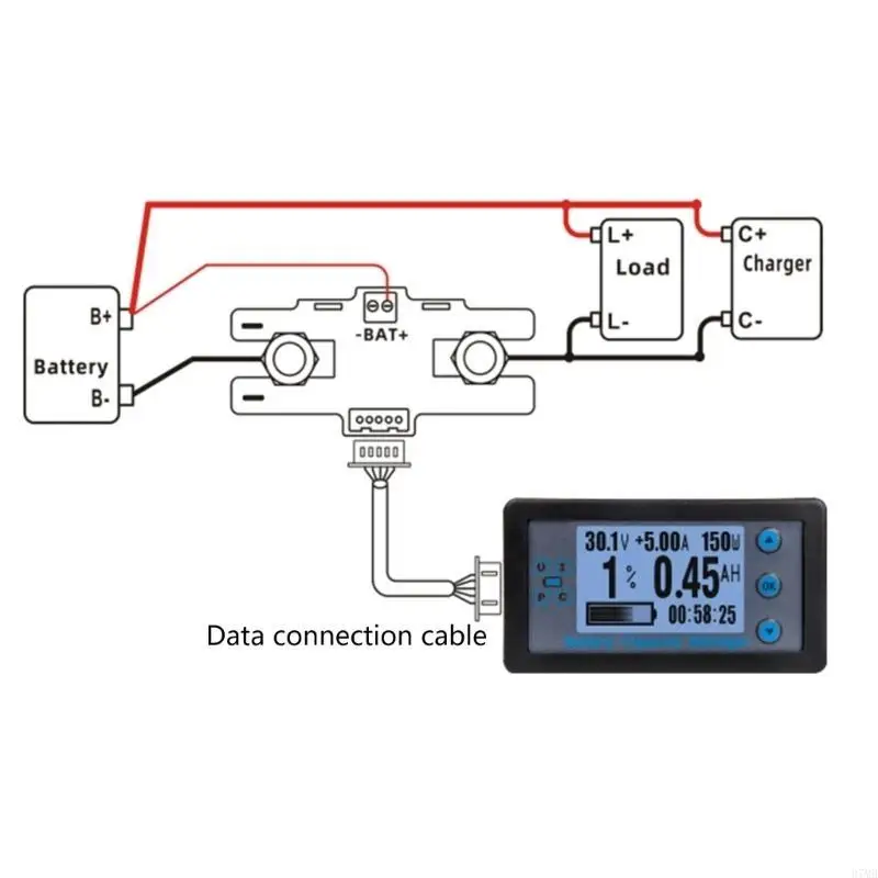 

37 МБ Эффективный тестер автомобильных аккумуляторов VA9510. Измеритель тока простая установка простая установка