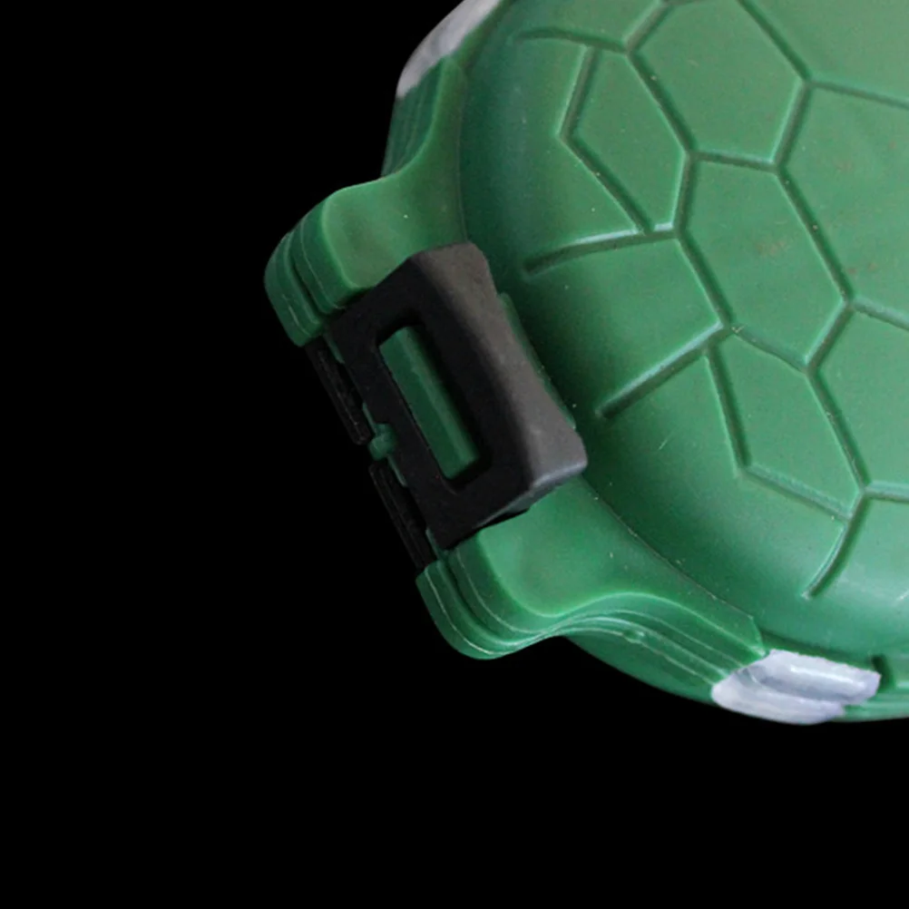 

2Pcs Fishing Accessories Box Turtle Shell Design Double Sided Plastic Visible Hooks Organizer Transparent Lid Multiple