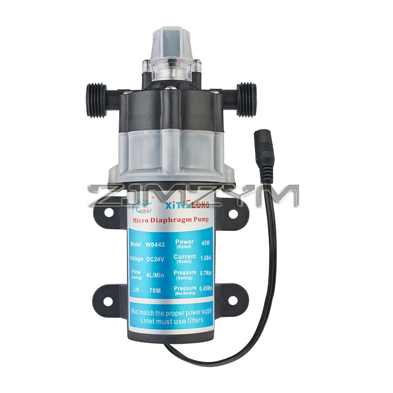 Electric Diaphragm Pump Self Priming Pump Household Automatic Start and Stop Pump 45W Single Pump