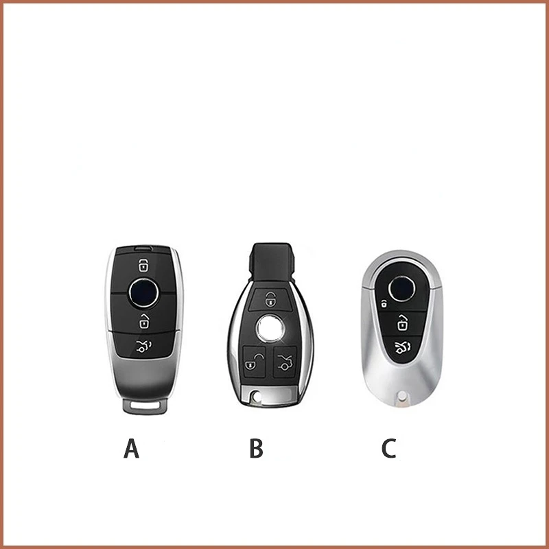 TPU Car Key Case Cover Fob for Mercedes Benz A B C E S G GLB GLC GLA CLE GLS Class W204 W205 W212 W213 W176 GLC CLA AMG W177