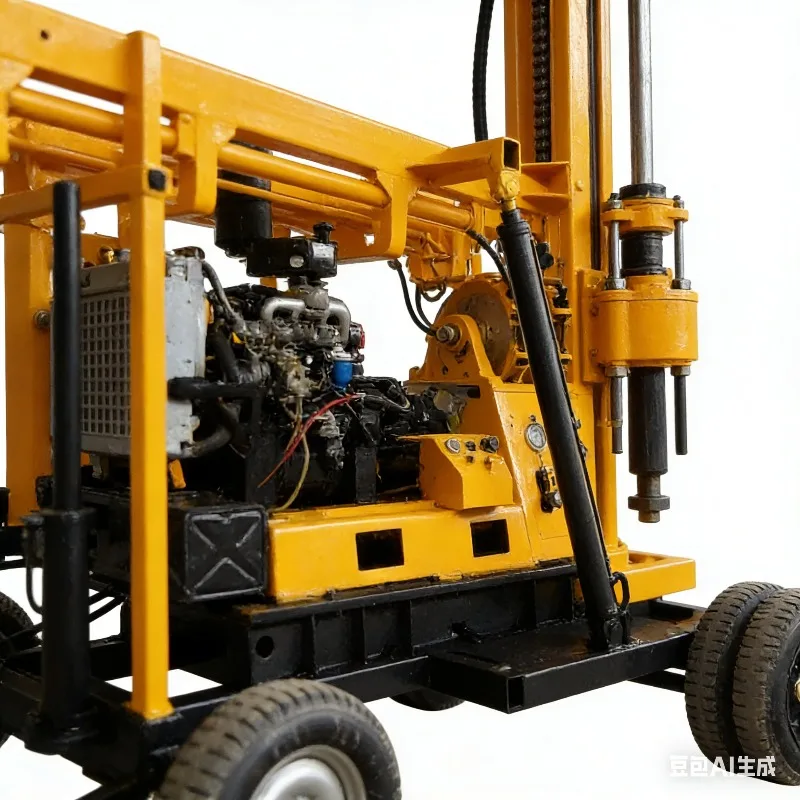 1000m Full Hydraulic Core Drilling Machine High Durability Deep Mineral Exploration Drilling Equipment