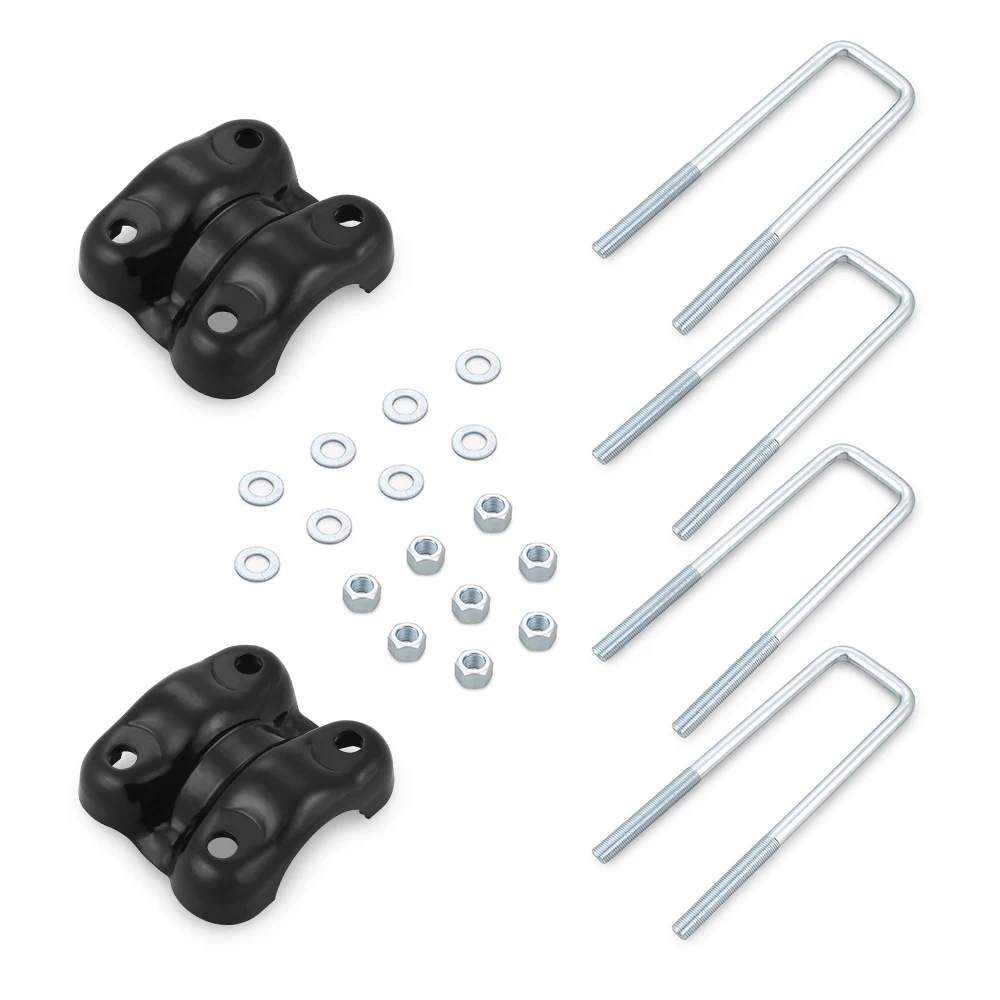 

15592586 15592585 Rear Axle U-Bolt & Plate Kit For Silverado for Sierra for Tahoe for Yukon for Cadillac 1988-1998
