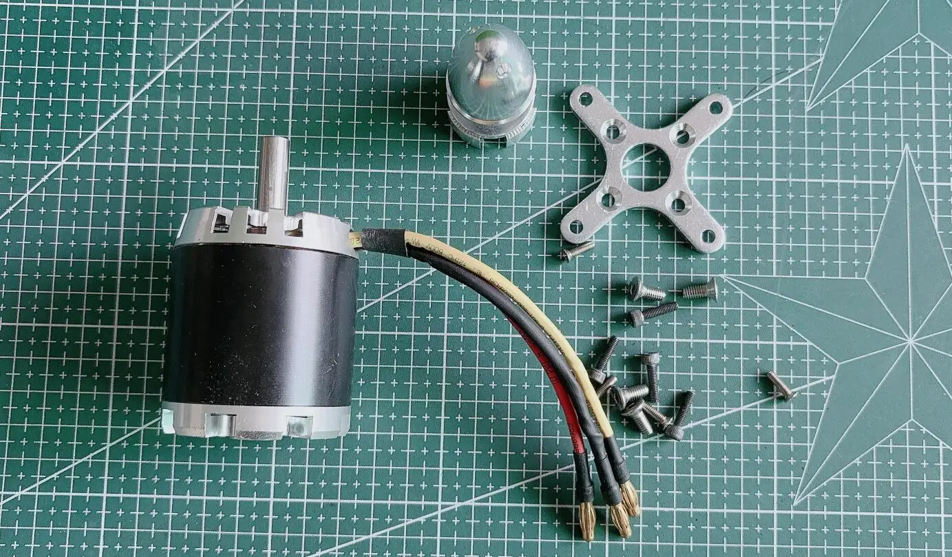 

Professional High Torque N5065 340KV Low RPM Brushless Motor, Heavy Duty for Skateboard, RC Model Aircraft, Stable Performance