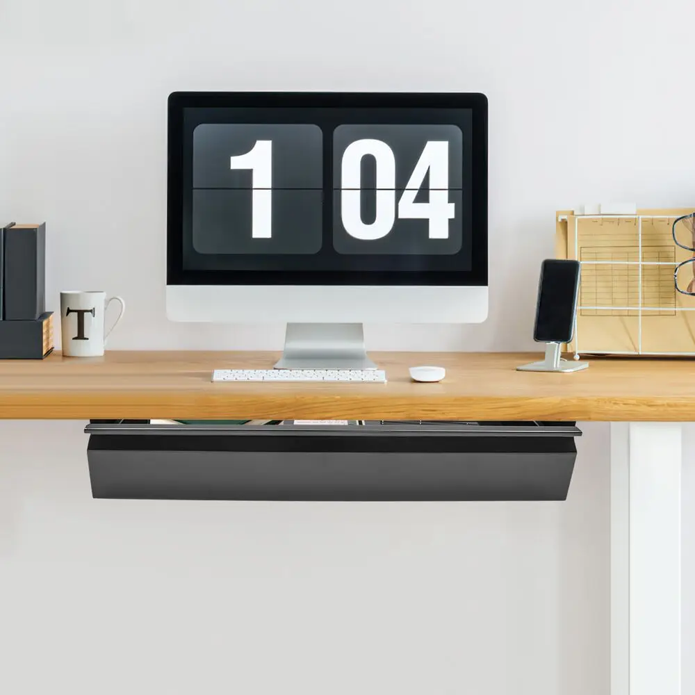 

22-inch black desktop sliding storage drawer drawer organization drawer divider drawer divider storage drawers