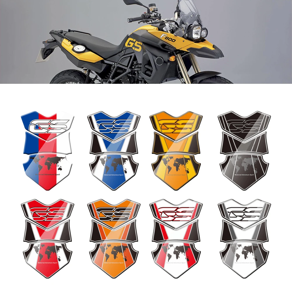 For BMW F650GS F 650 GS F700GS F 700 GS F800GS F 800 GS Motorcycle 3D Gel Tank pad Protector Stickers Paint Protection Decal Kit