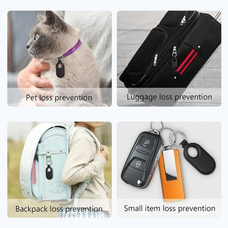 Portable Anti-Lost Protective Case for Samsung Galaxy SmartTag2， Perfect Fit Locator Tracker Cover