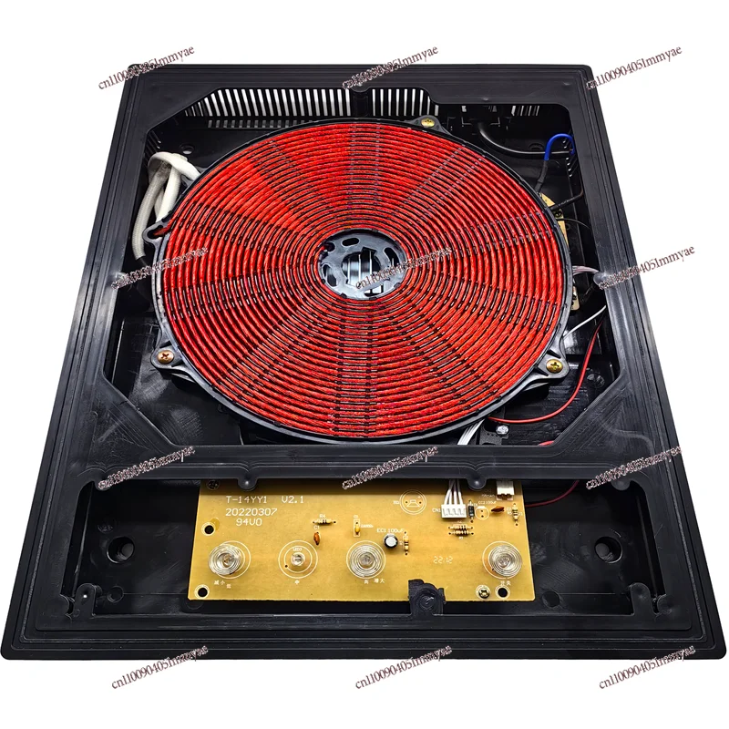 

Built in Hidden Induction Cooker Embedded in Hot Pot Rock Board Dining Table, Intelligent Home Hidden Stove