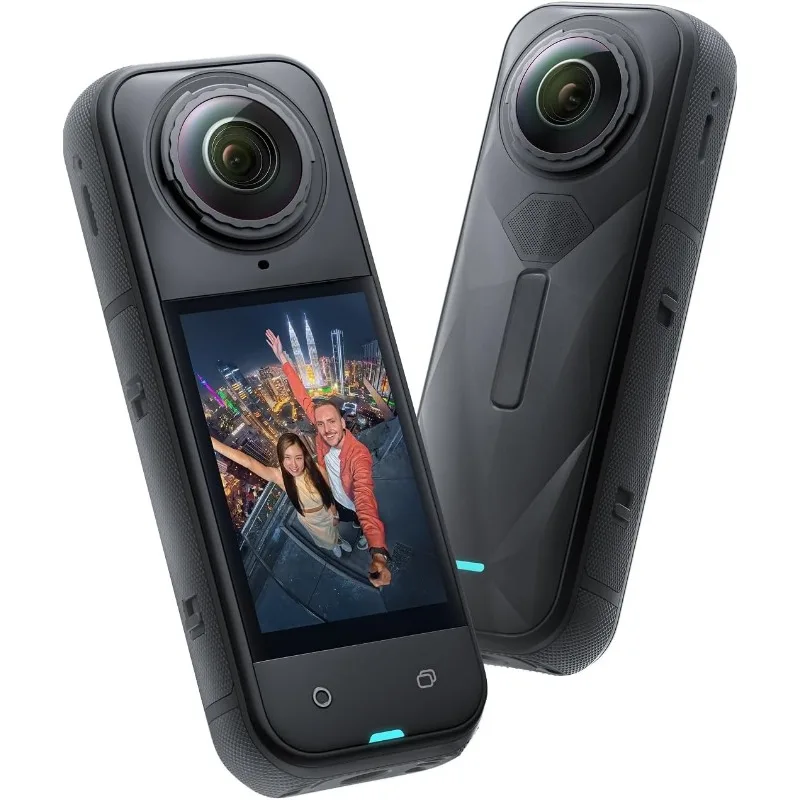 

X5 - Waterproof 8K 360° Action Camera, Leading Low Light, Invisible Selfie Stick Effect, Rugged and Replaceable Lens, 3
