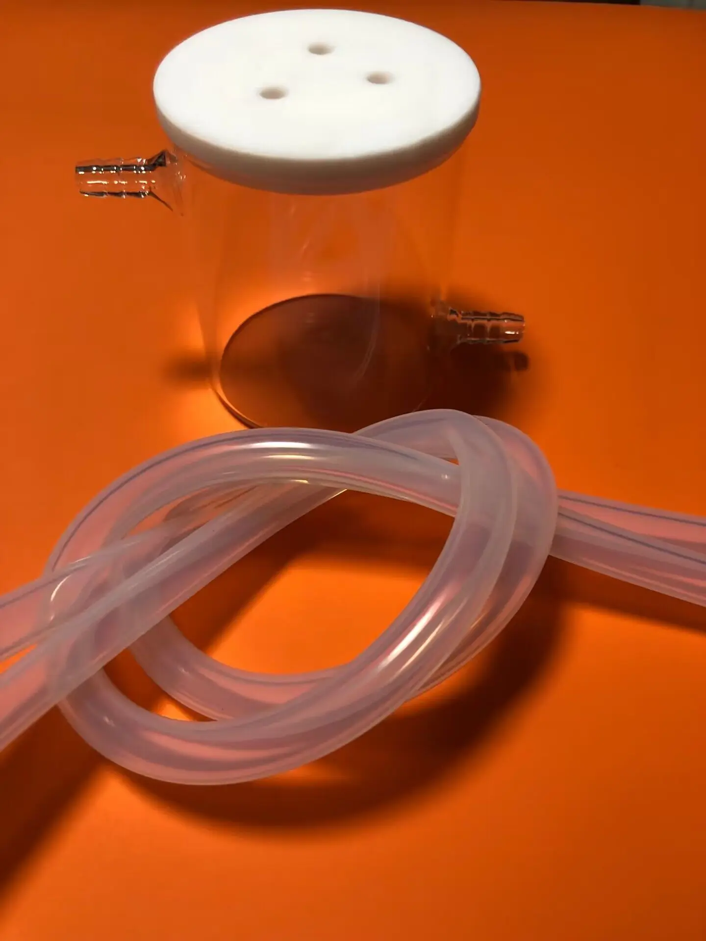 

(with inlet and outlet)unsealed glass electrolytic cell