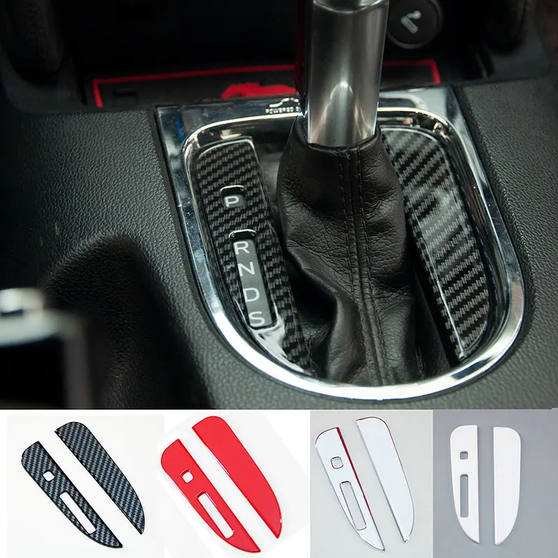 Gear Shift Panel Decoration Strips Car Stickers For Ford Mustang 2015-2021 Interior Accessories personalize  Trim